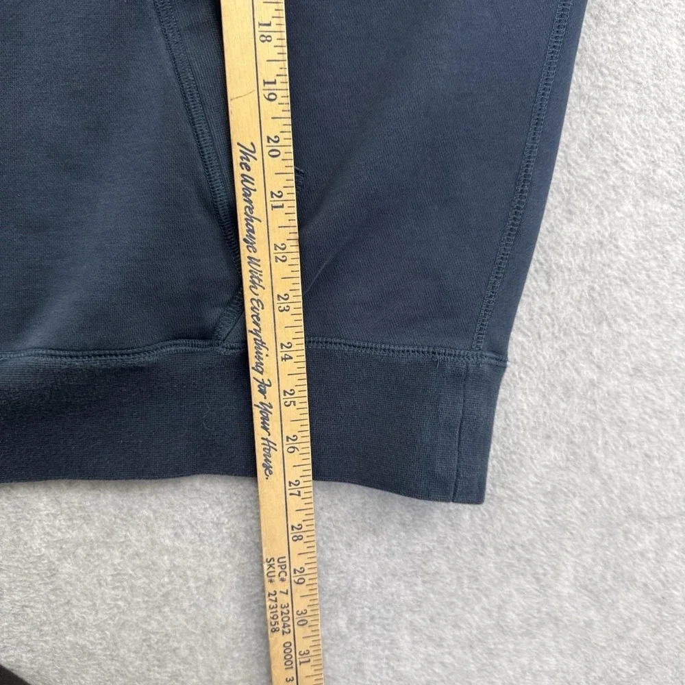 Nike‎ Hoodie Men's XL Blue Big Neon Logo Long Sleeve Pullover Fleece Sweatshirt - Picture 7 of 11